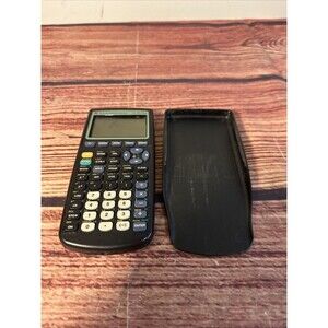 Texas Instruments TI-83 Plus Graphing Calculator With Dust Cover - TESTED